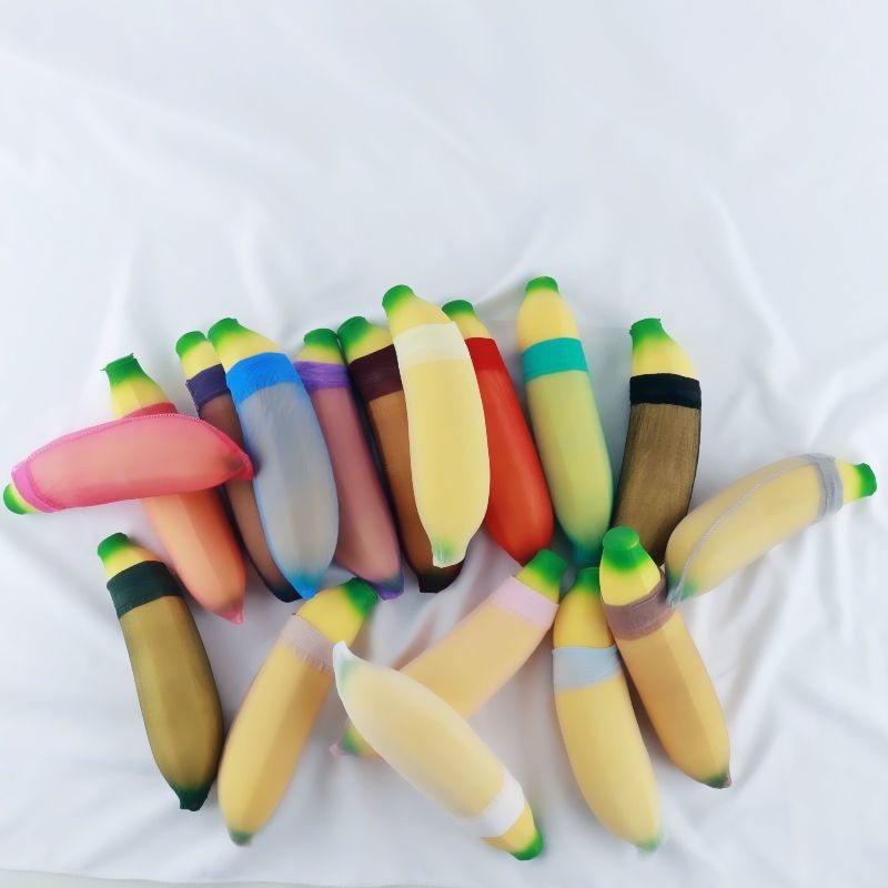 Image of Factory-produced and self-sold men's sex panties JJ set of transparent handjob stockings adult products wholesale